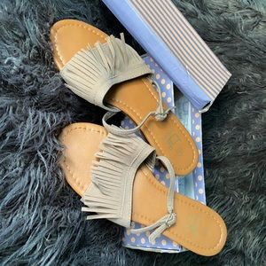 Fringe Sandals